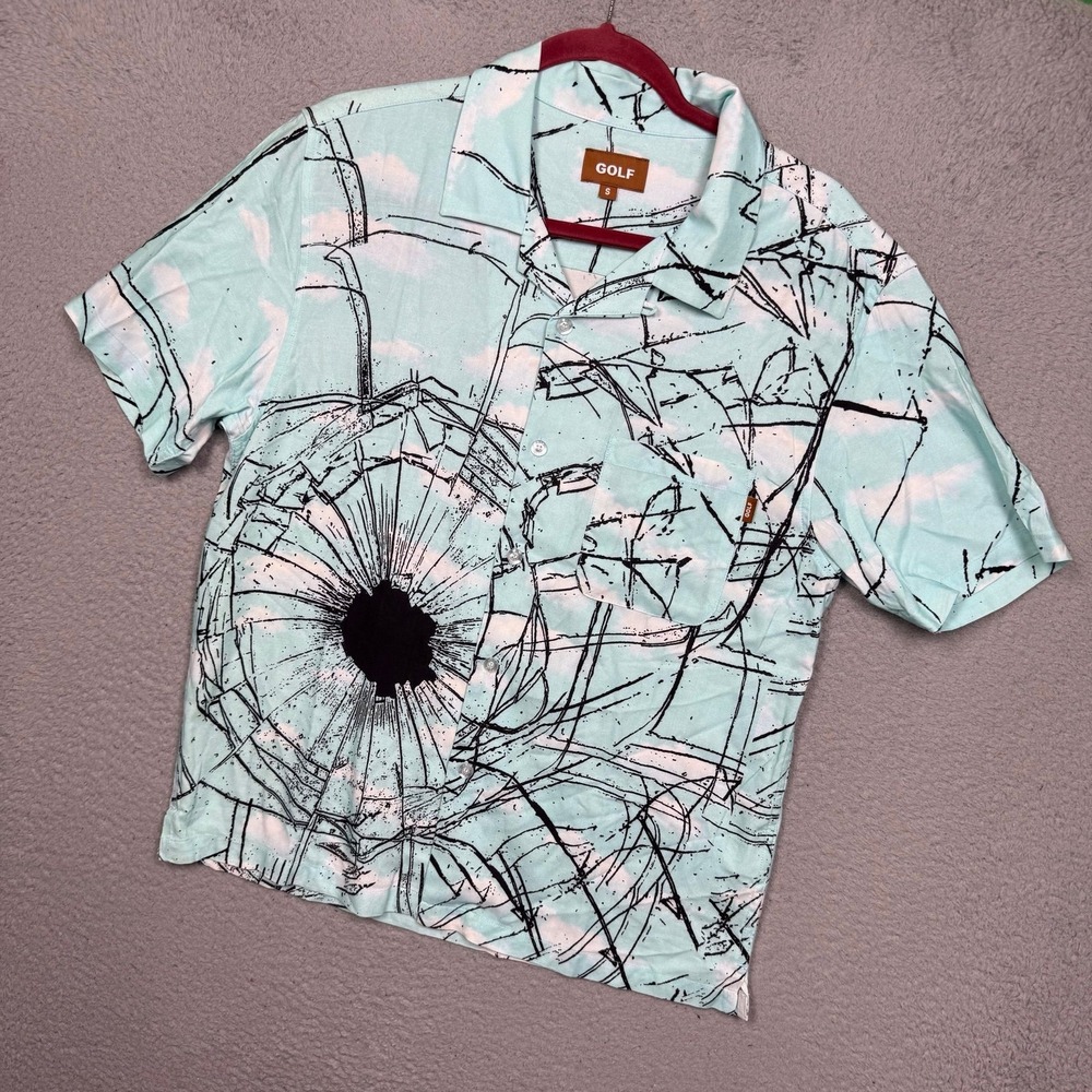 Golf Wang Shattered Glass Button Up Shirt